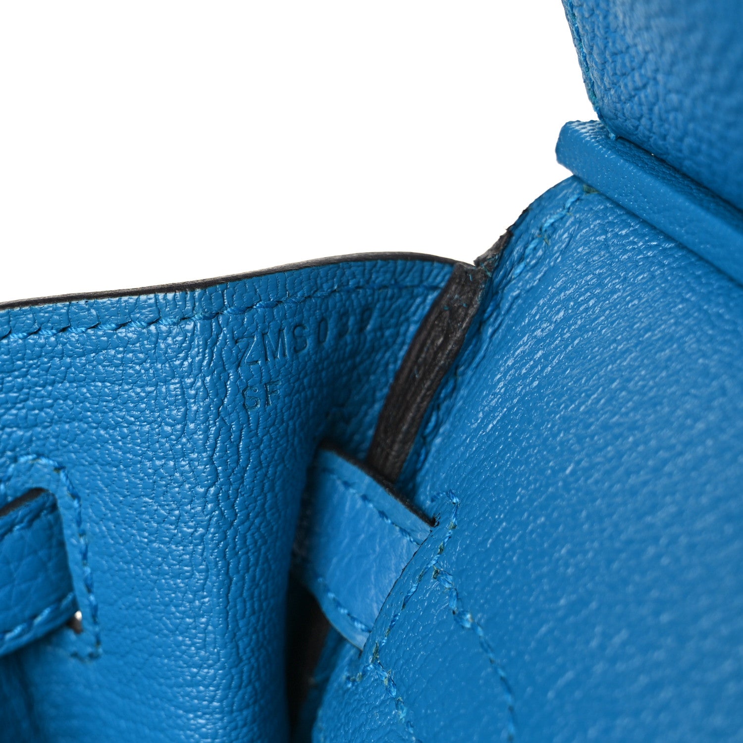 Hermes Togo Birkin 25 Bleu Zanzibar 6 of 8