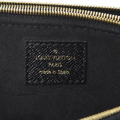 Louis Vuitton Monogram Giant Jungle Pochette Double Zip Black 6 of 10