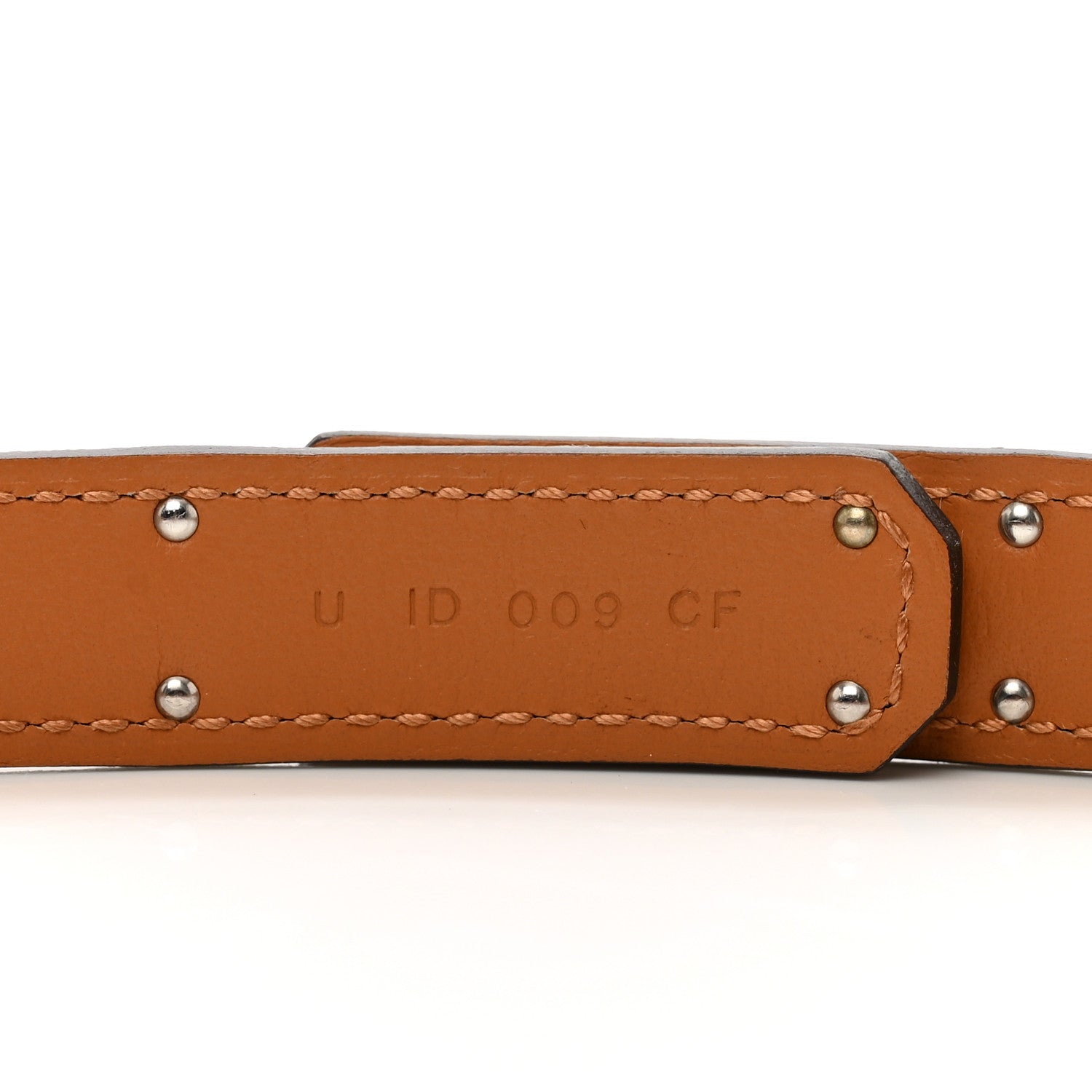 Hermes Epsom Kelly Belt White 3 of 5
