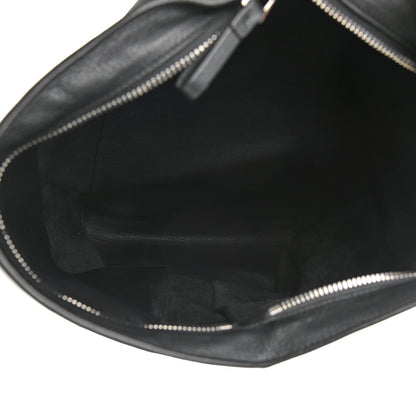 Loewe Grained Calfskin Sling Hobo Black 5 of 10