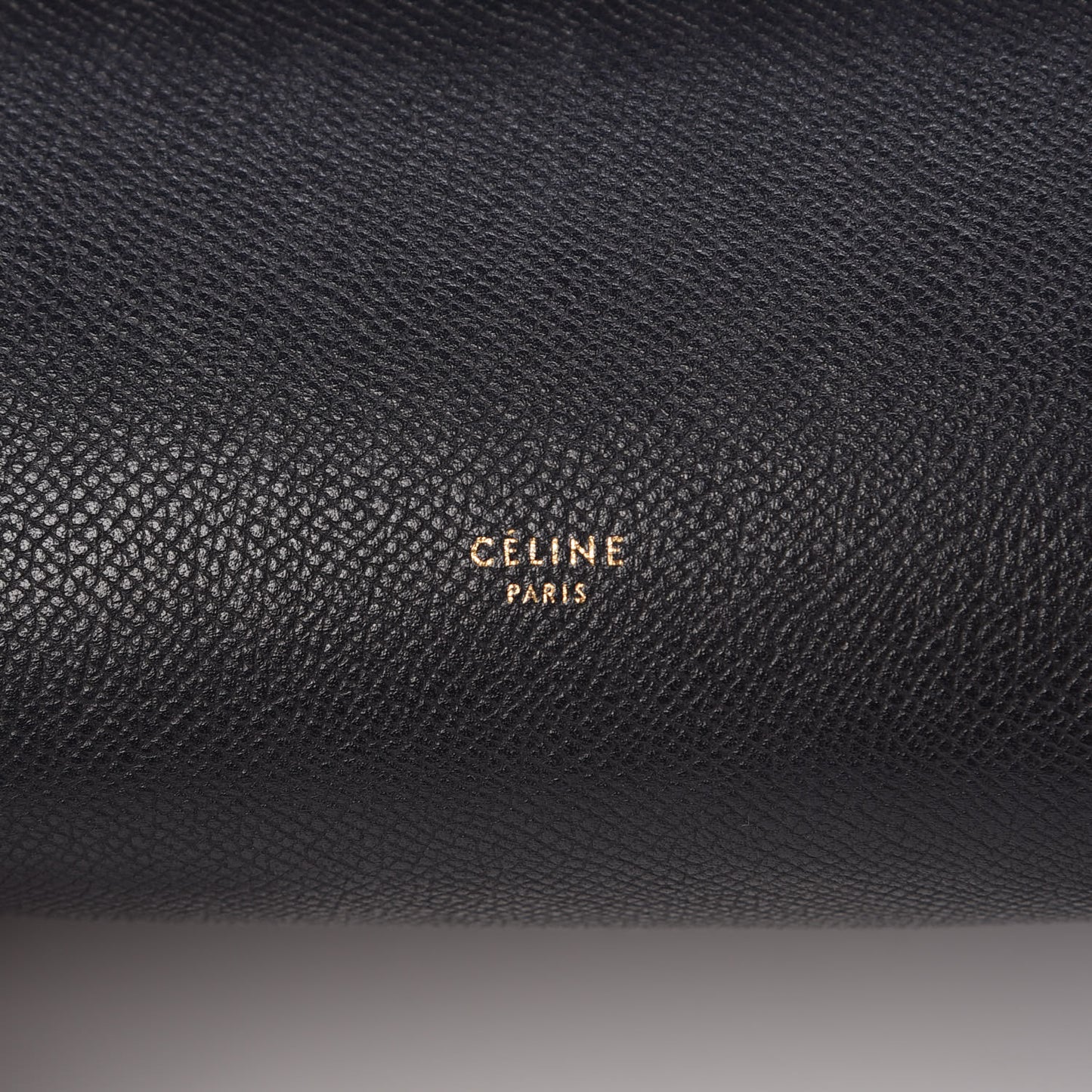 Grained Calfskin Mini Belt Bag Black