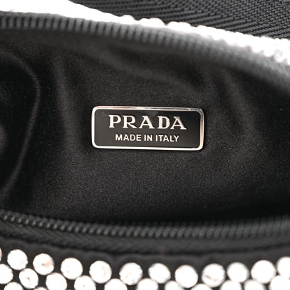 Prada Satin Crystal Mini Re-Edition 2000 Bag Cristal 6 of 10