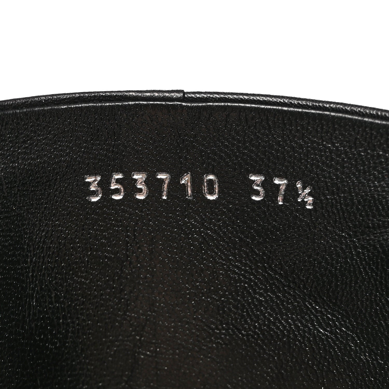 Gucci Kid Side Zip Platform Boots 37.5 Black 8 of 11