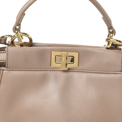 Fendi Nappa Mini Peekaboo Iconic Satchel Ratmusquet 10 of 10