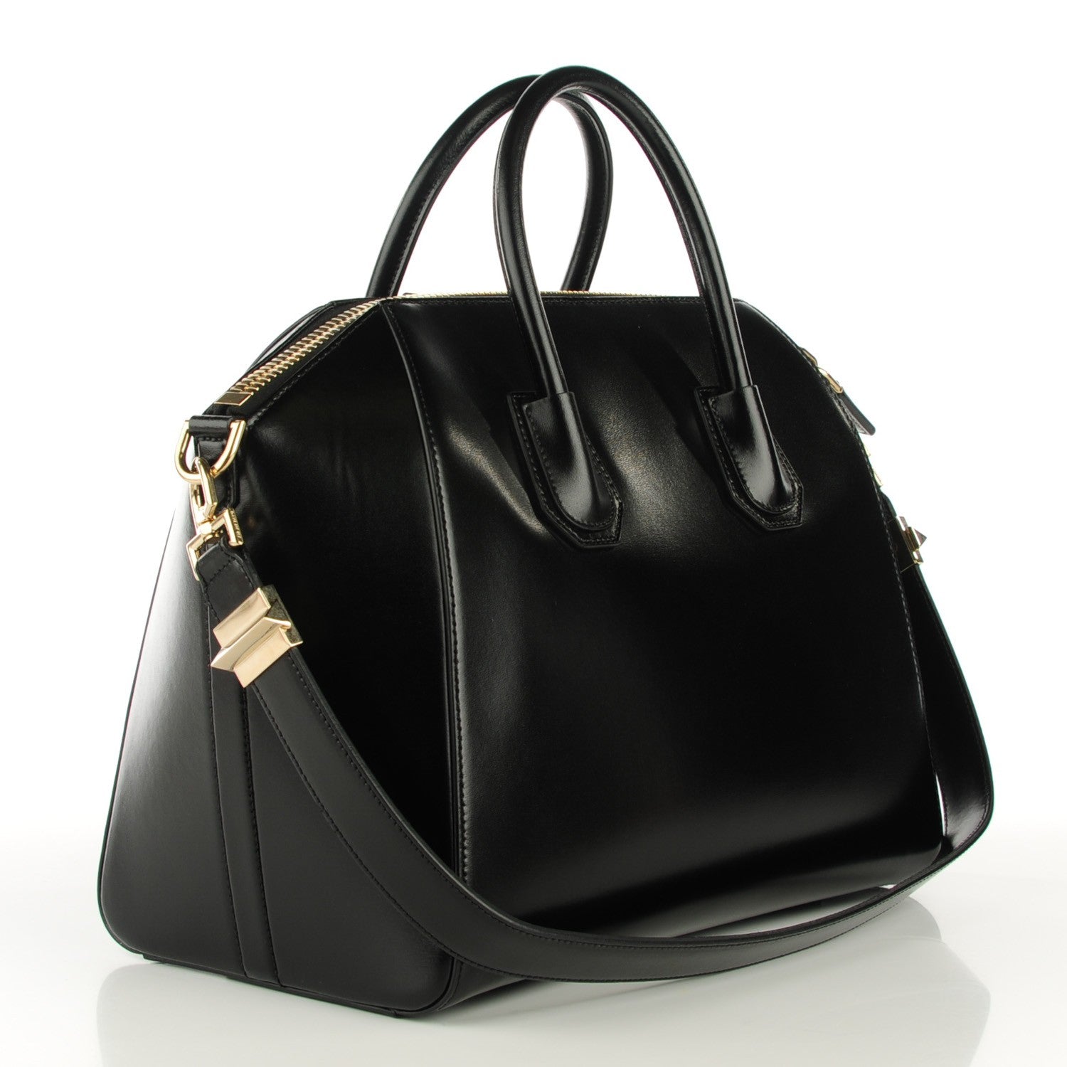 Givenchy Buffed Calfskin Medium Antigona Black 2 of 7