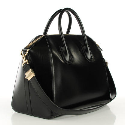 Givenchy Buffed Calfskin Medium Antigona Black 2 of 7