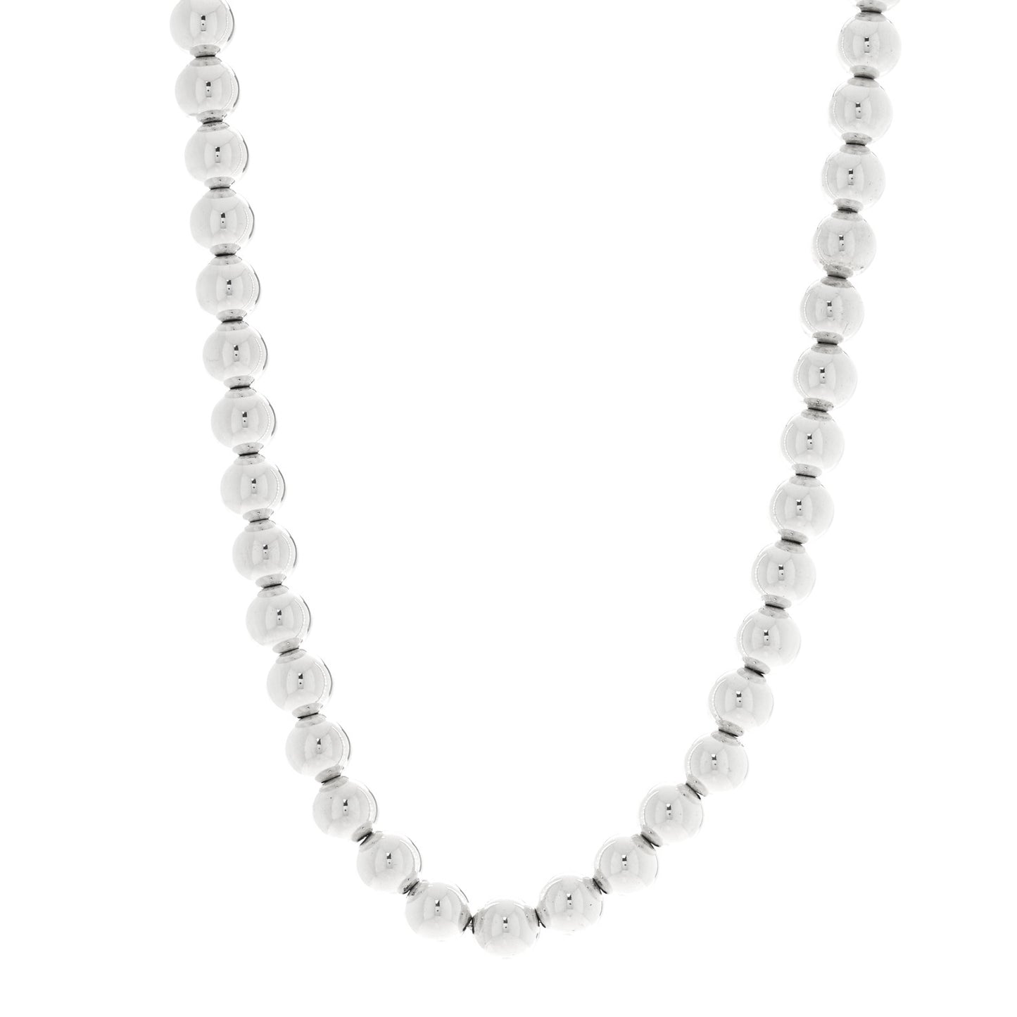 Sterling Silver 10mm Hardwear Ball Necklace