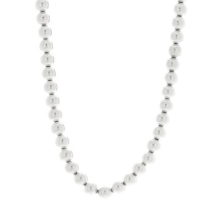Tiffany Sterling Silver 10mm Hardwear Ball Necklace 1 of 4