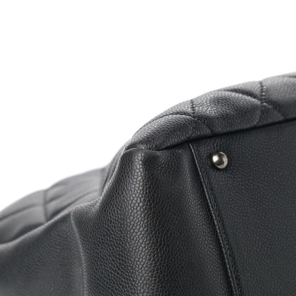 Chanel Caviar Quilted XXL Grand Shopping Tote GST Black 7 of 10