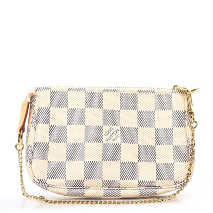 Louis Vuitton Damier Azur Mini Pochette Accessories 1 of 6