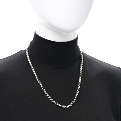 David Yurman Sterling Silver 4.8mm Box Chain Necklace 20" 2 of 4