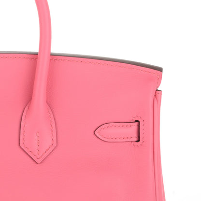 Hermes Swift Birkin 25 Rose Azalee 18 of 25
