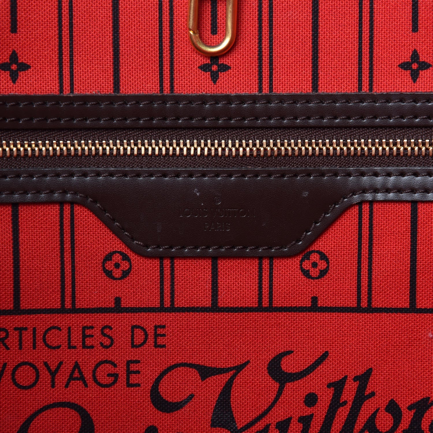 Louis Vuitton Damier Ebene Neverfull GM 9 of 12