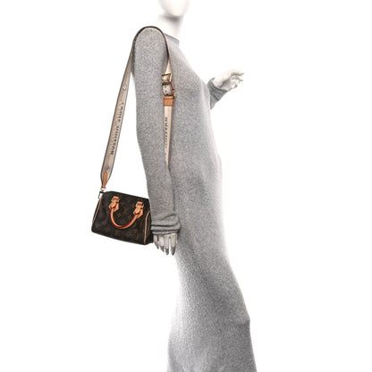 Louis Vuitton Monogram Speedy Bandouliere 20 Beige 2 of 10