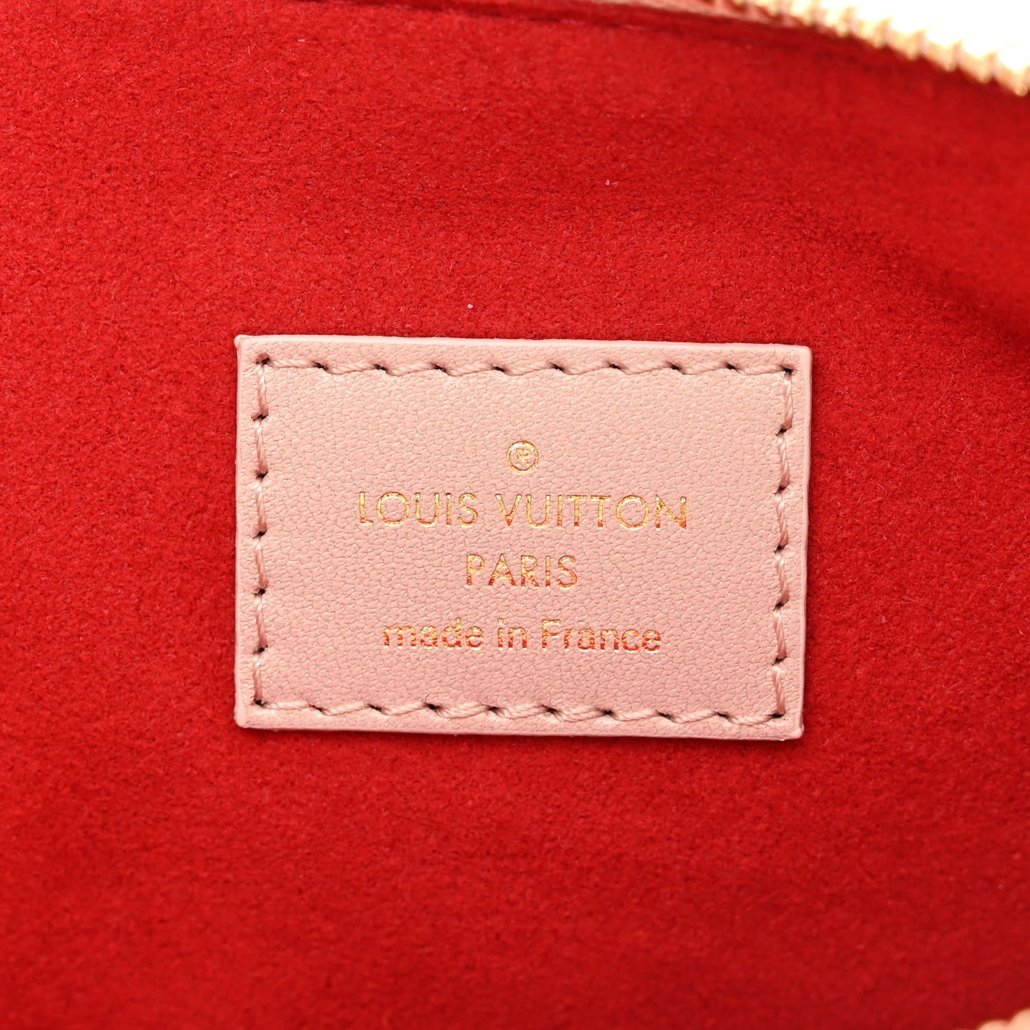 Lambskin Embossed Monogram Fall In Love Coussin PM Dragée Light Pink