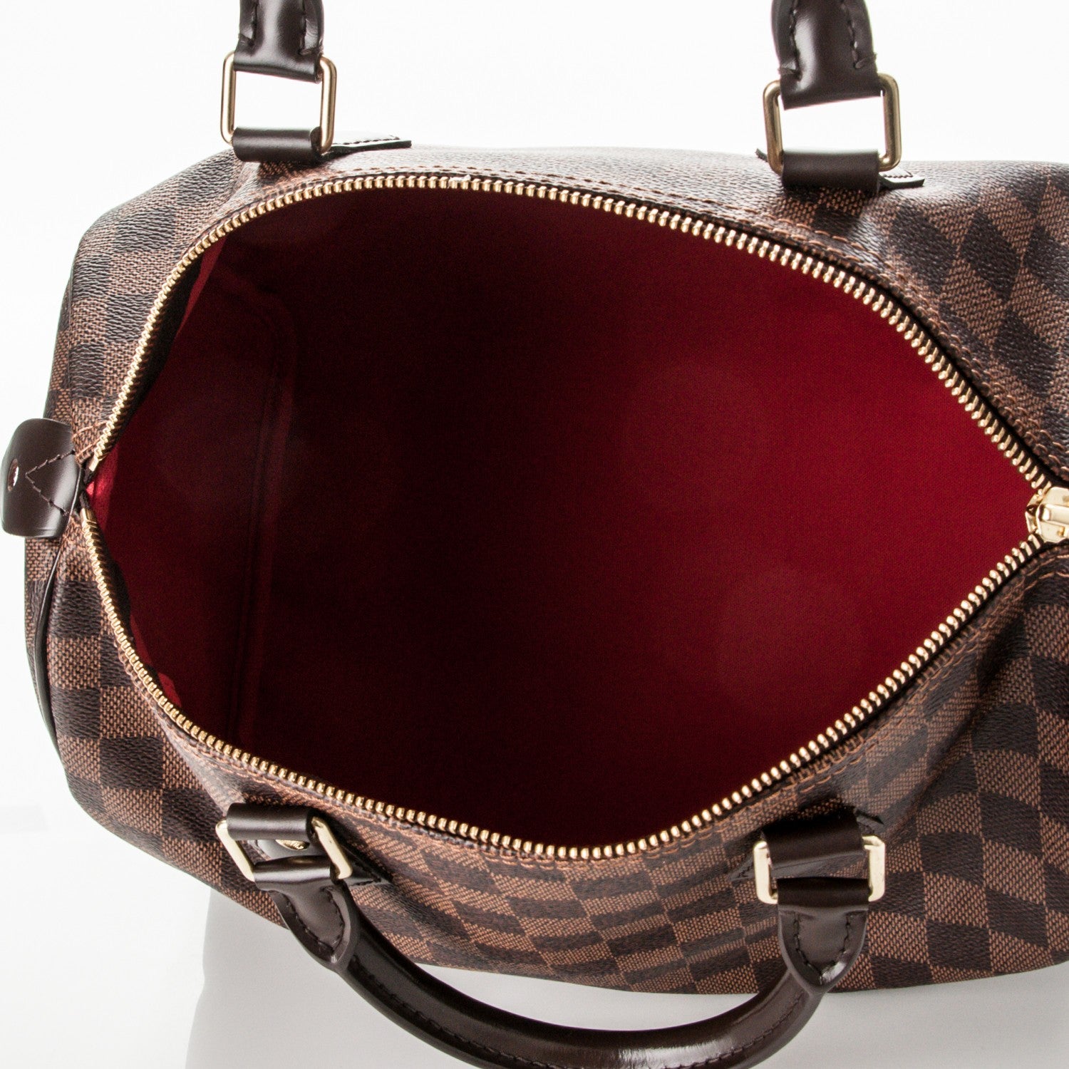 Louis Vuitton Damier Ebene Speedy 30 5 of 7