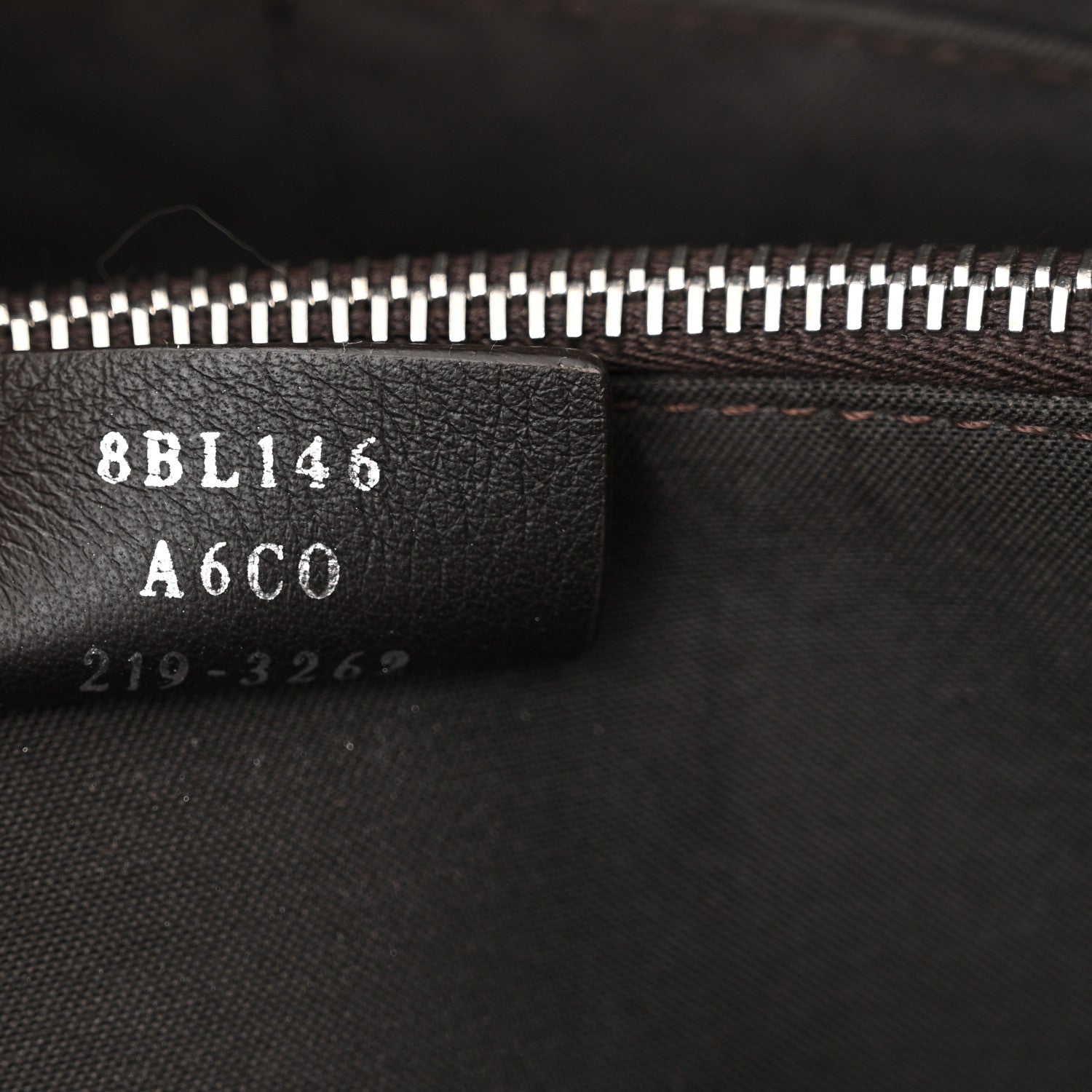 Fendi Vitello Dolce Bi-Color FF 1974 Embossed Medium By The Way Boston Bag Maya Black 7 of 11
