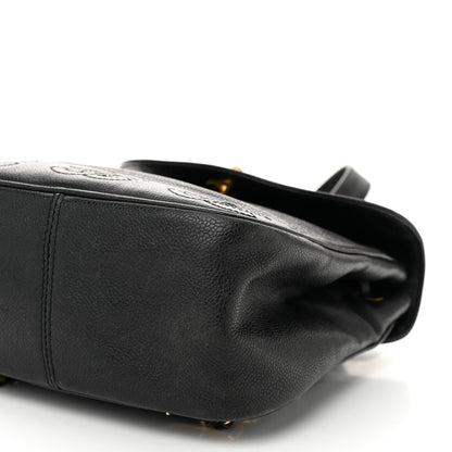 Chanel Caviar CC Backpack Black 10 of 13