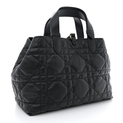 Christian Dior Calfskin Macrocannage Medium Toujours Black 4 of 11