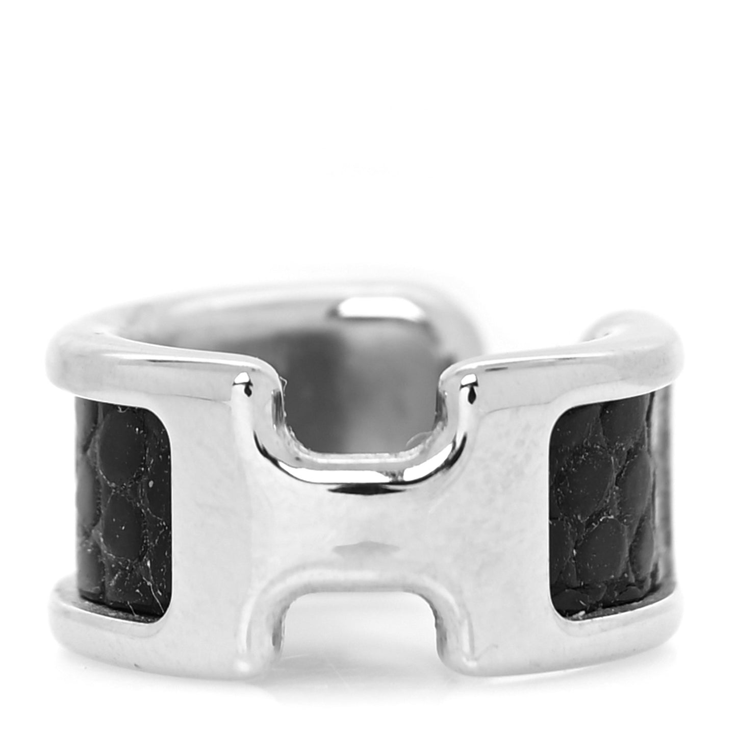 Lizard Olympe Ear Cuff PM Silver Black