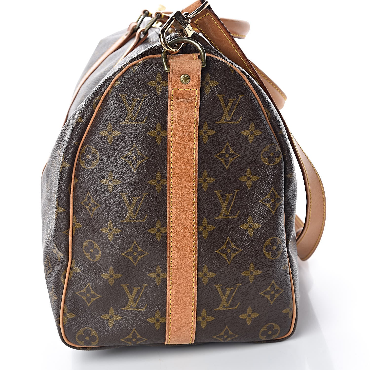 Louis Vuitton Monogram Keepall Bandouliere 45 10 of 13