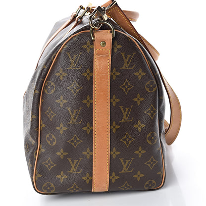Louis Vuitton Monogram Keepall Bandouliere 45 10 of 13