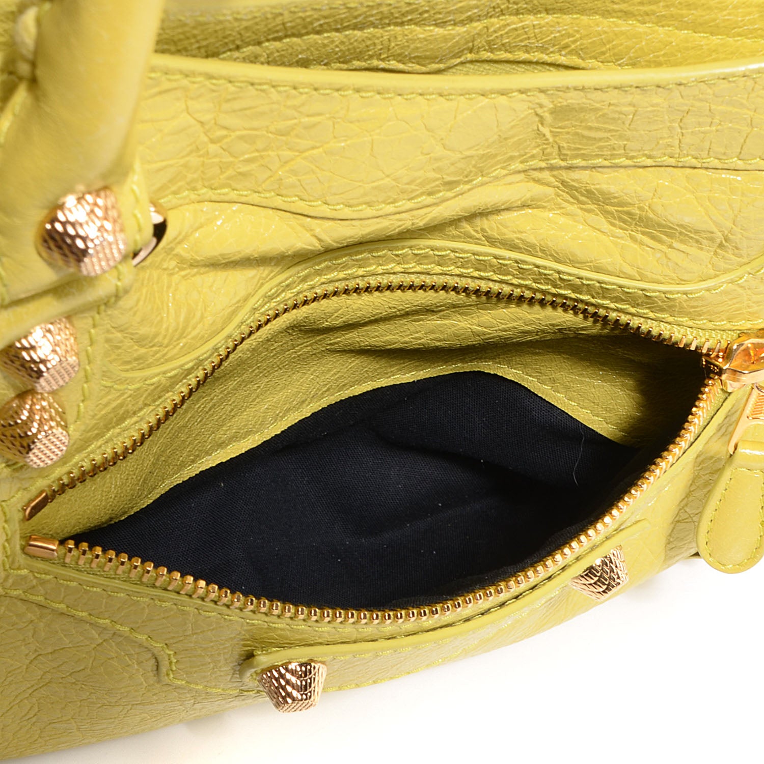 Balenciaga Agneau Giant 12 Gold Hardware Town Jaune Poussin 11 of 12