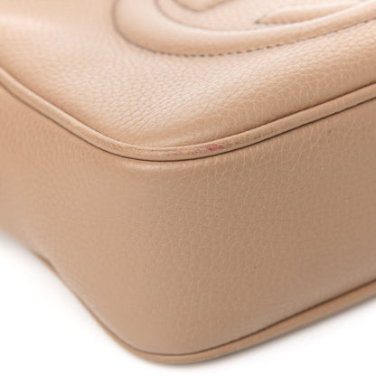 Gucci Pebbled Calfskin Small Soho Disco Bag Rose Beige 10 of 14