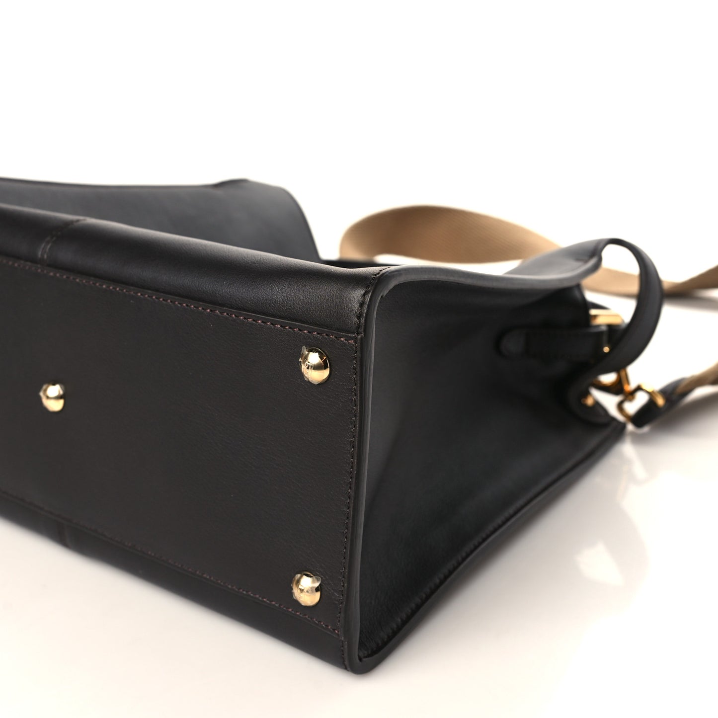 Vitello Seta Nabuk Pequin Medium Peekaboo X-Lite Ebano Tobacco Moro