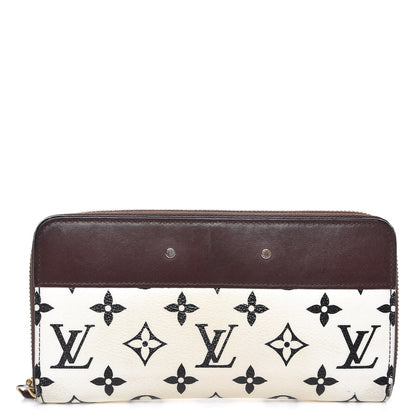 Louis Vuitton Calfskin Monogram Gamma Zippy Wallet White Chocolate 9 of 16