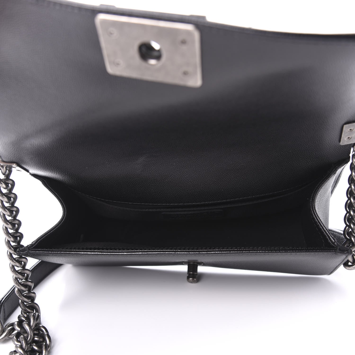 Chanel Caviar Quilted Medium Boy Flap Black 5 of 11