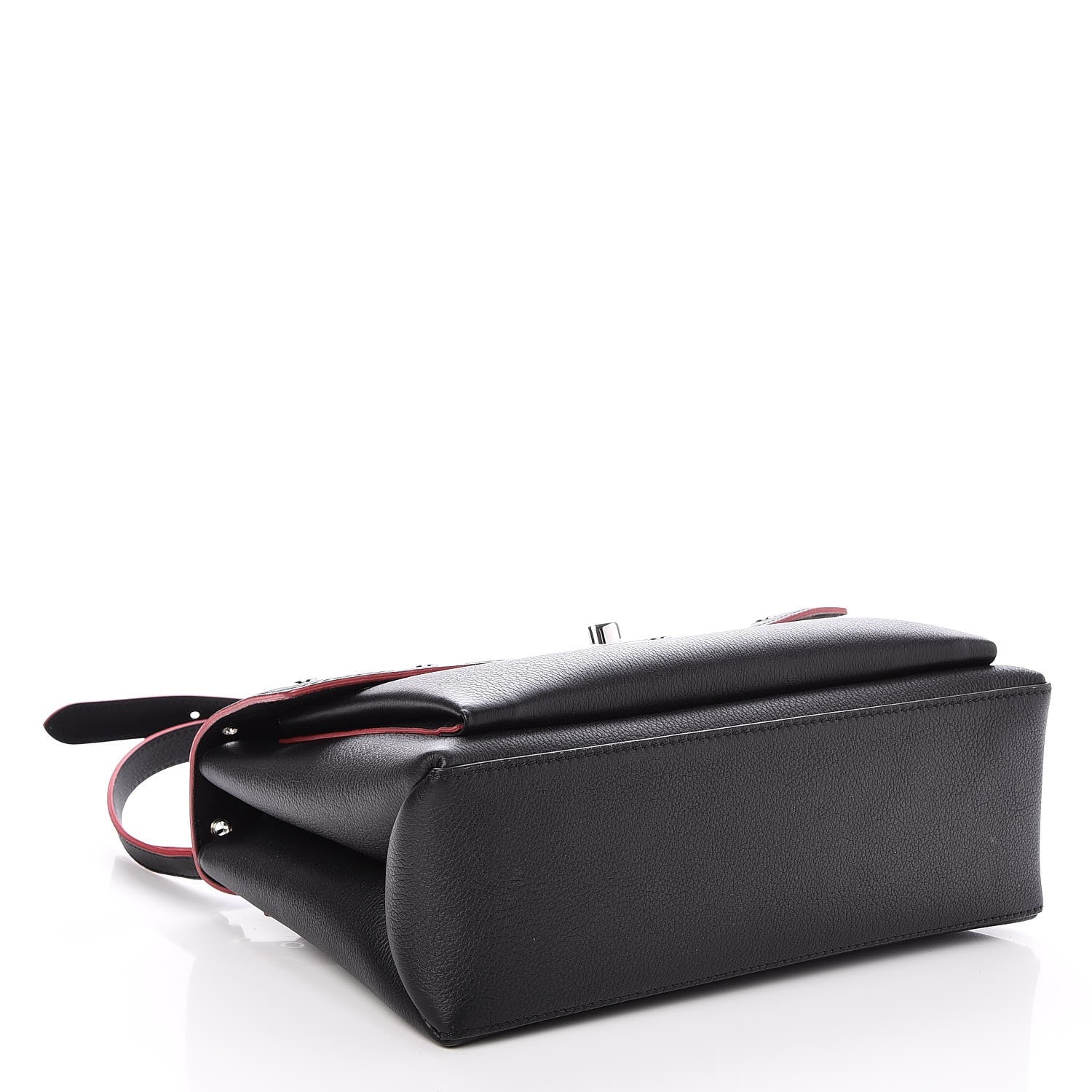 Louis Vuitton Soft Calfskin My Lockme Rivets Black 4 of 8