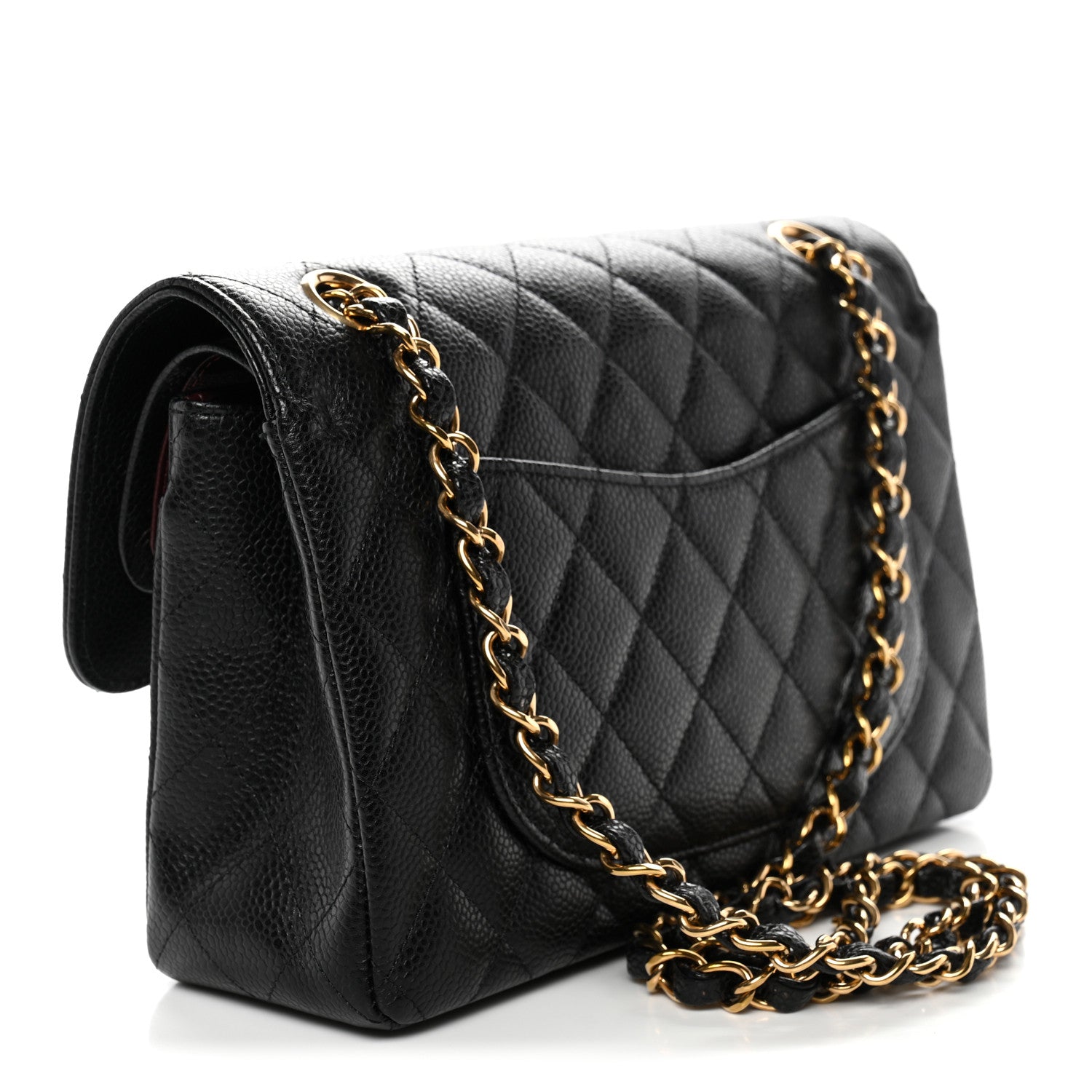 Chanel Caviar Quilted Small Double Flap Black 3 of 11