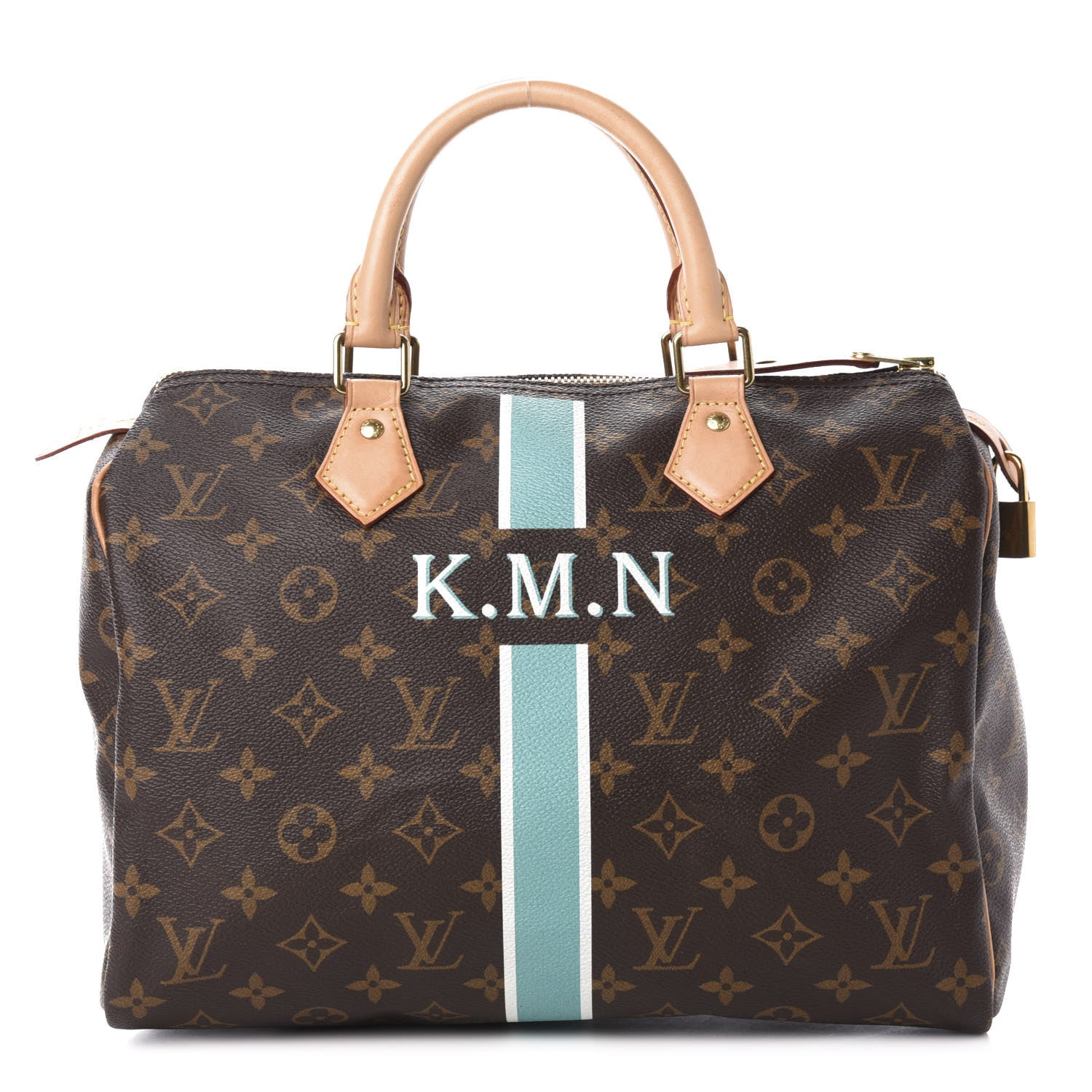 Louis Vuitton Monogram My LV Heritage Speedy 30 Vert Clair Blanc 1 of 10