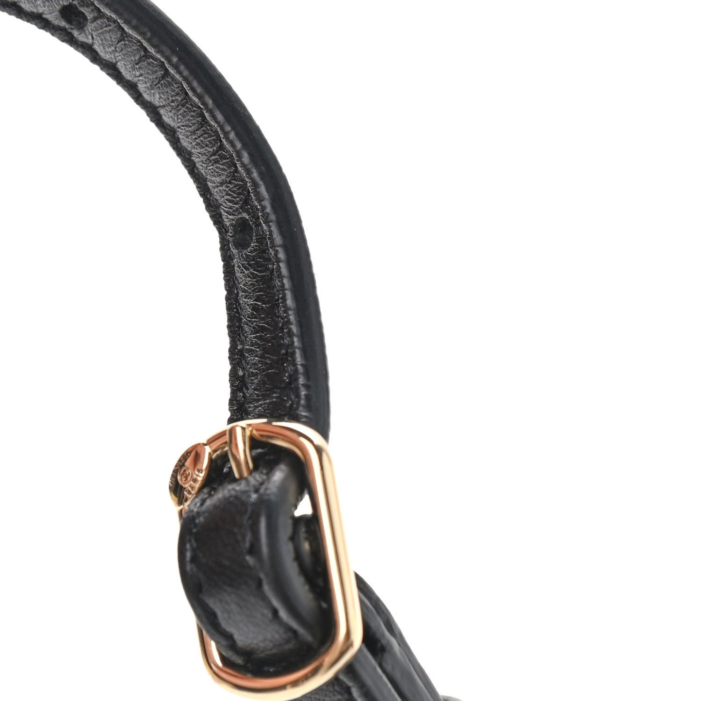 Lambskin Quilted Waist Bag Black