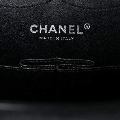 Chanel Glazed Aged Calfskin Quilted 2.55 Reissue 227 Flap Black 16 of 20