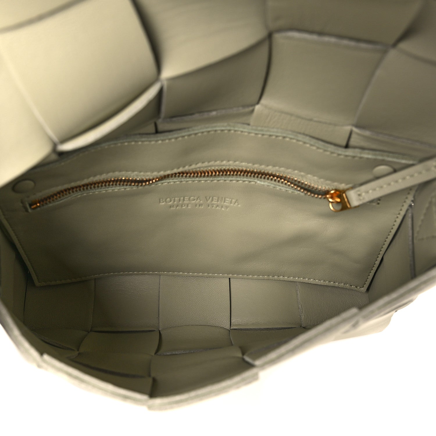 Bottega Veneta Lambskin Maxi Intrecciato Cassette Crossbody Bag Travertine 5 of 9