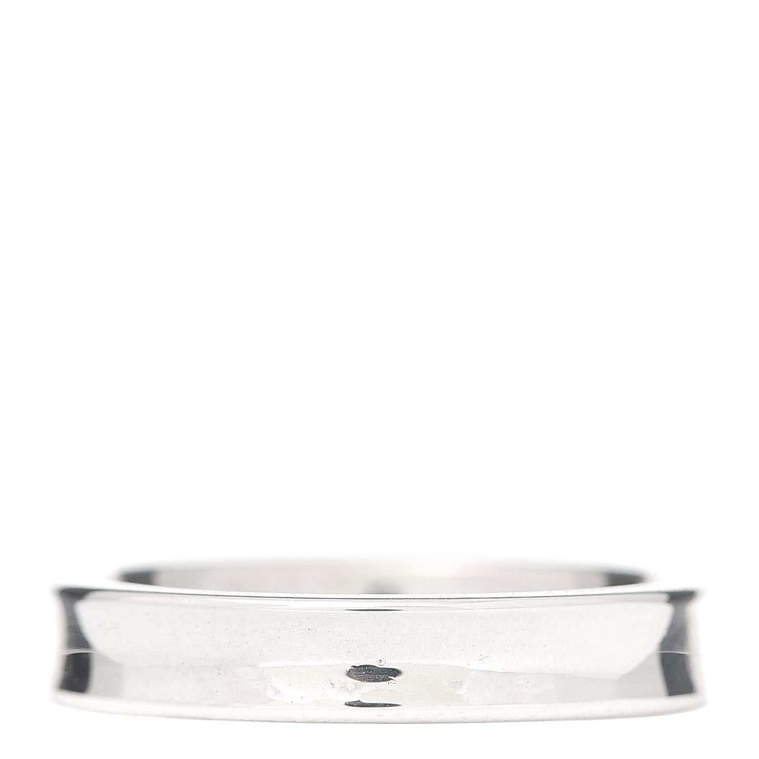 Tiffany Sterling Silver Narrow 1837 Band Ring 53 6.5 4 of 5