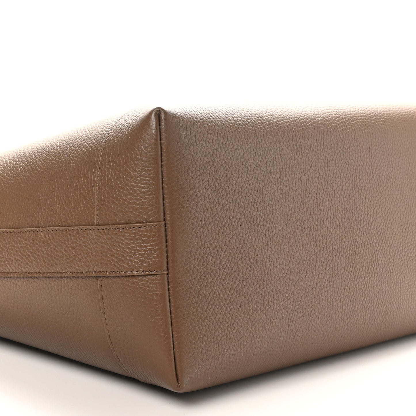 Grainy Calfskin Medium London Tote Bag Earth