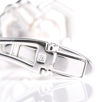 Mikimoto Sterling Silver Pearl Cufflinks 5 of 5