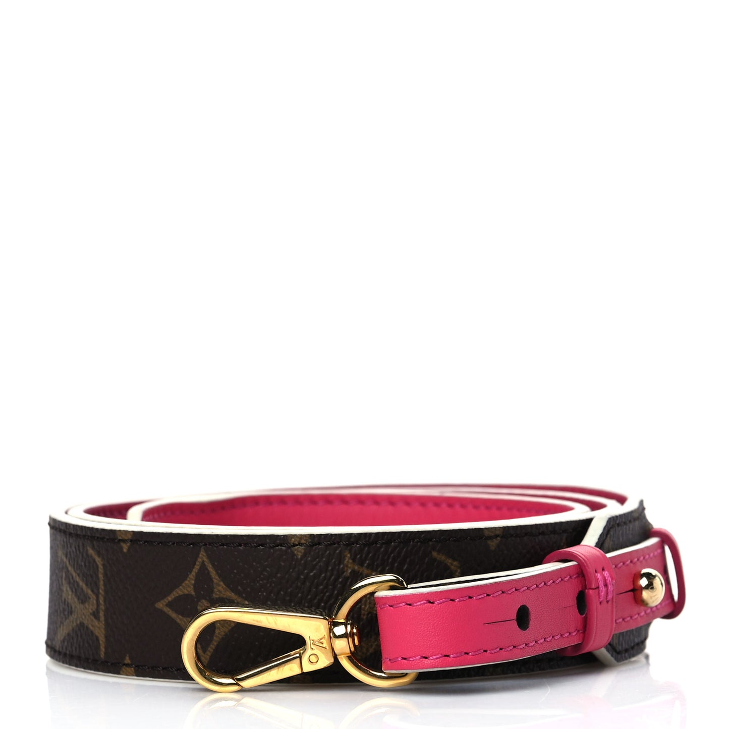 Monogram Bandouliere Shoulder Strap XL Hot Pink