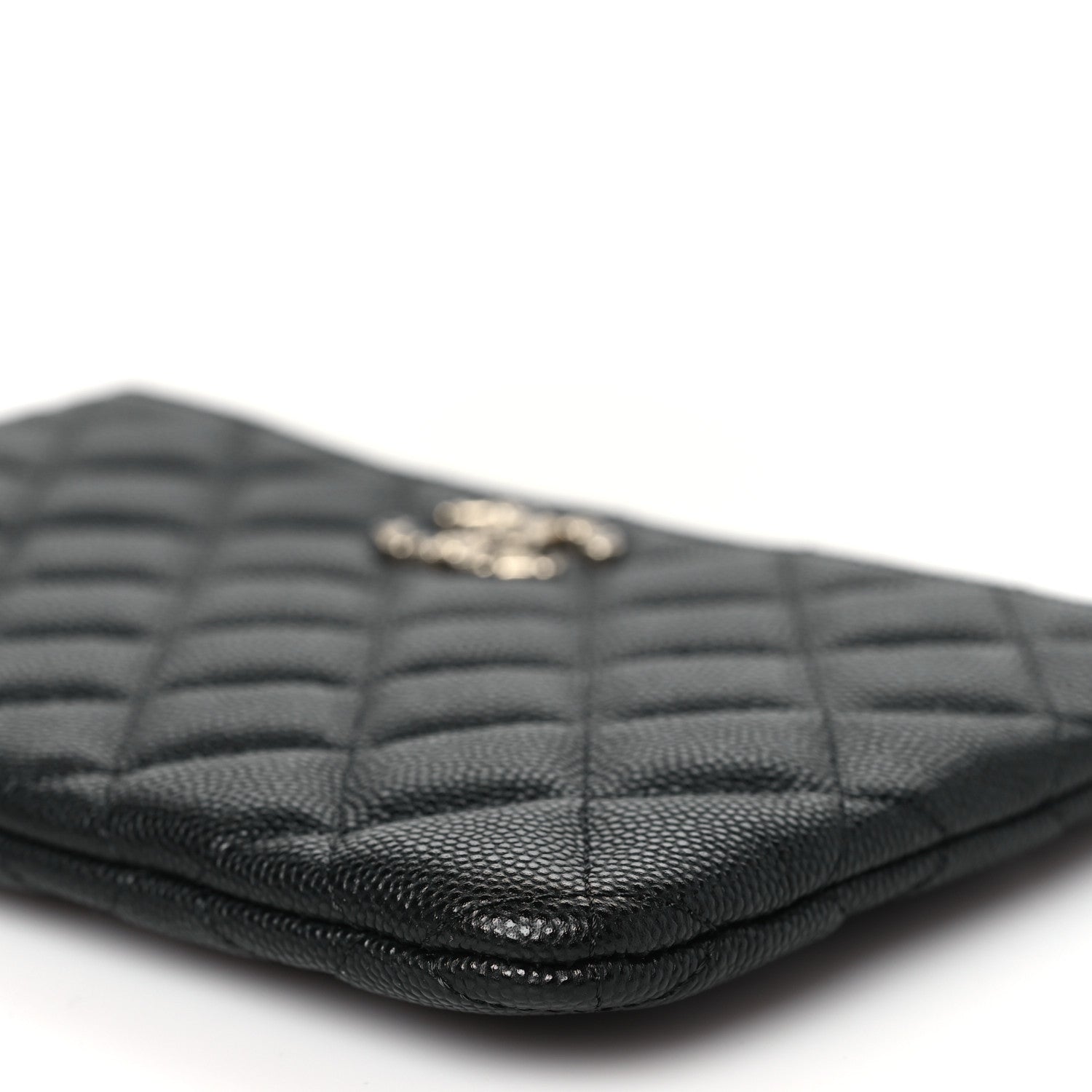 Chanel Caviar Quilted Coco Candy Small Cosmetic Case Black 10 of 10