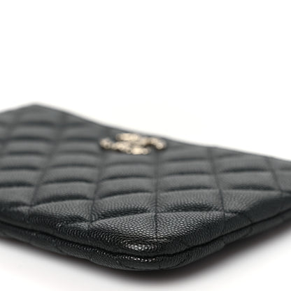 Chanel Caviar Quilted Coco Candy Small Cosmetic Case Black 10 of 10