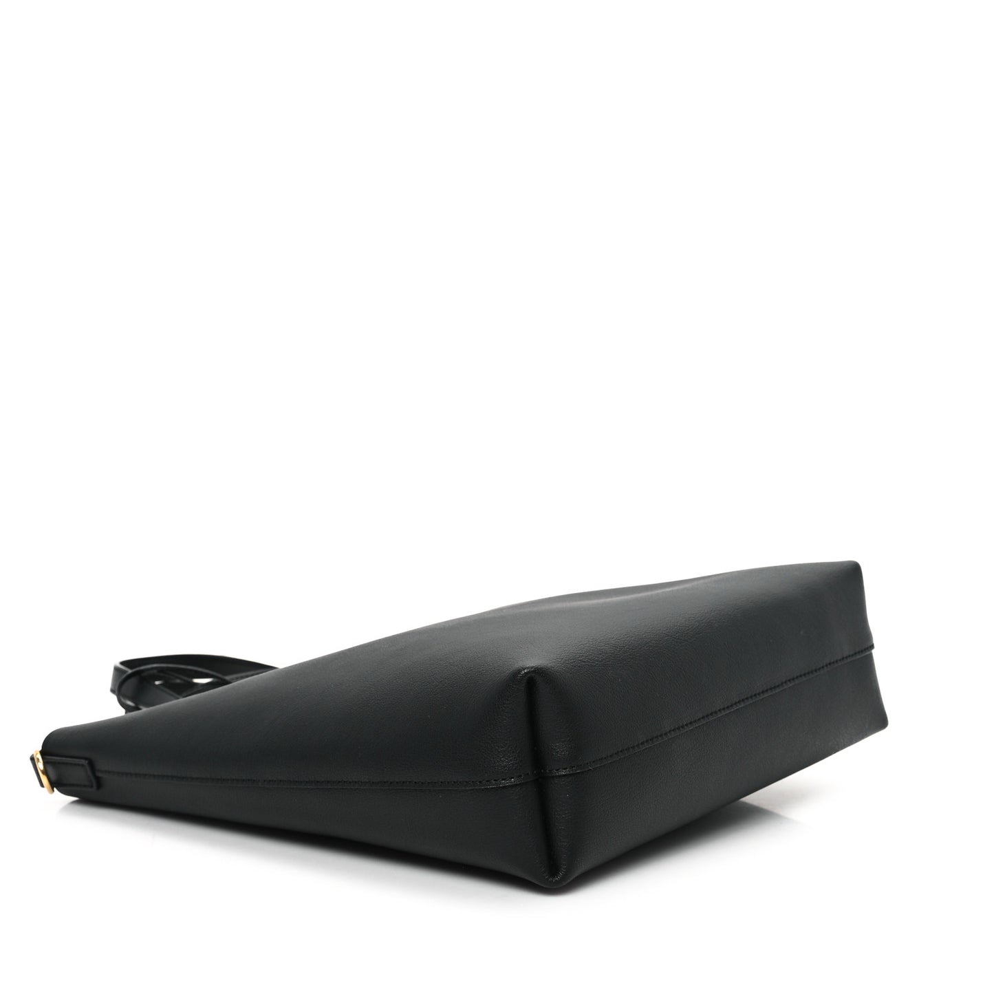 Calfskin Toy Shopping Tote Black