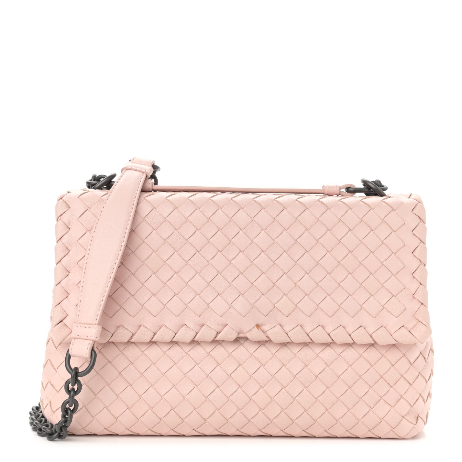 Bottega Veneta Nappa Intrecciato Medium Olimpia Bag Petale 1 of 11