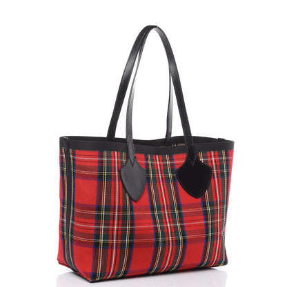 Burberry Vintage Check Medium The Giant Reversible Tote Antique Yellow Bright Red 5 of 15