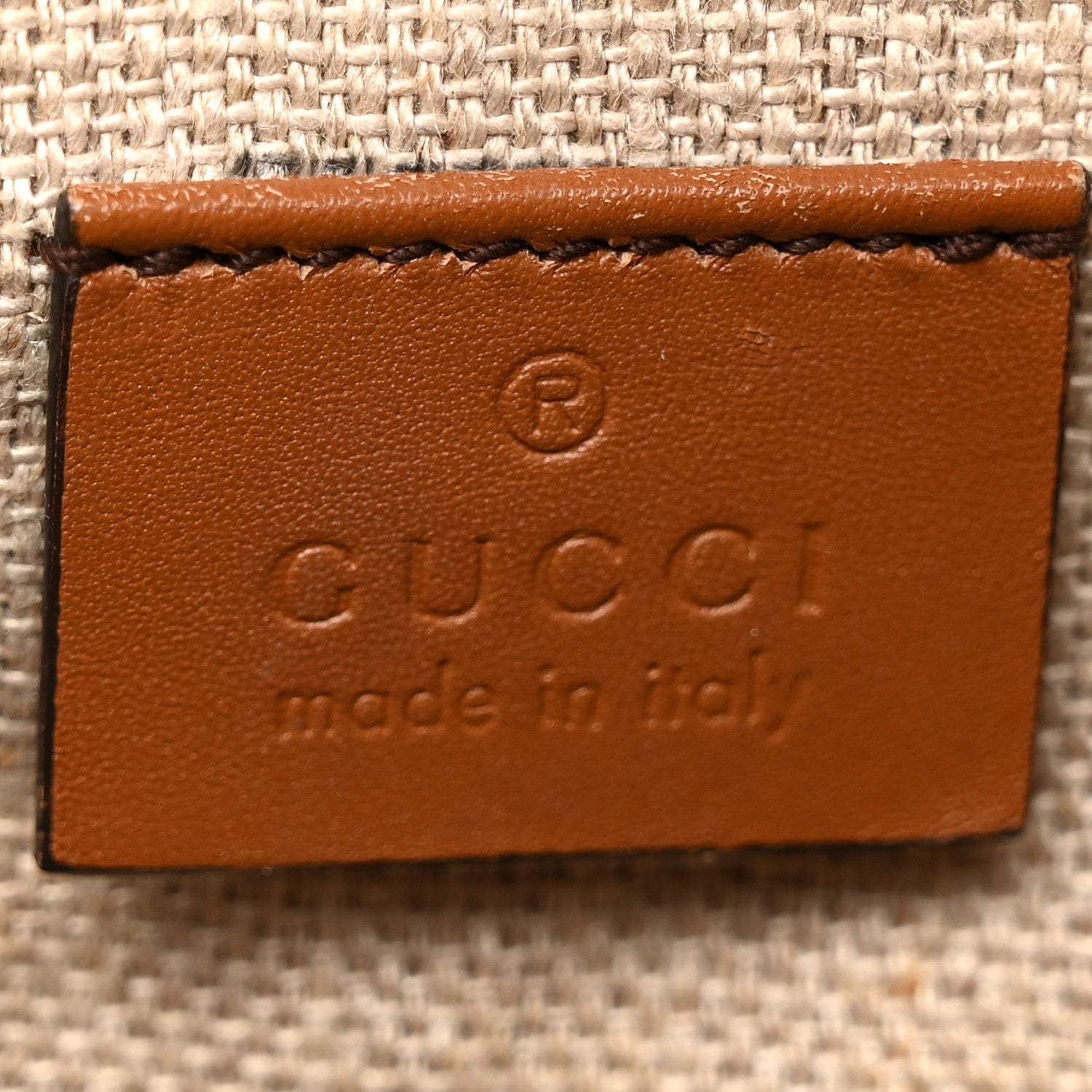 Gucci Monogram Small Lady Web Shoulder Bag Beige Cuir 6 of 17