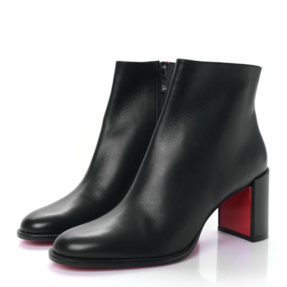 Christian Louboutin Calfskin Adoxa 70 Ankle Boots 40 Black 3 of 8