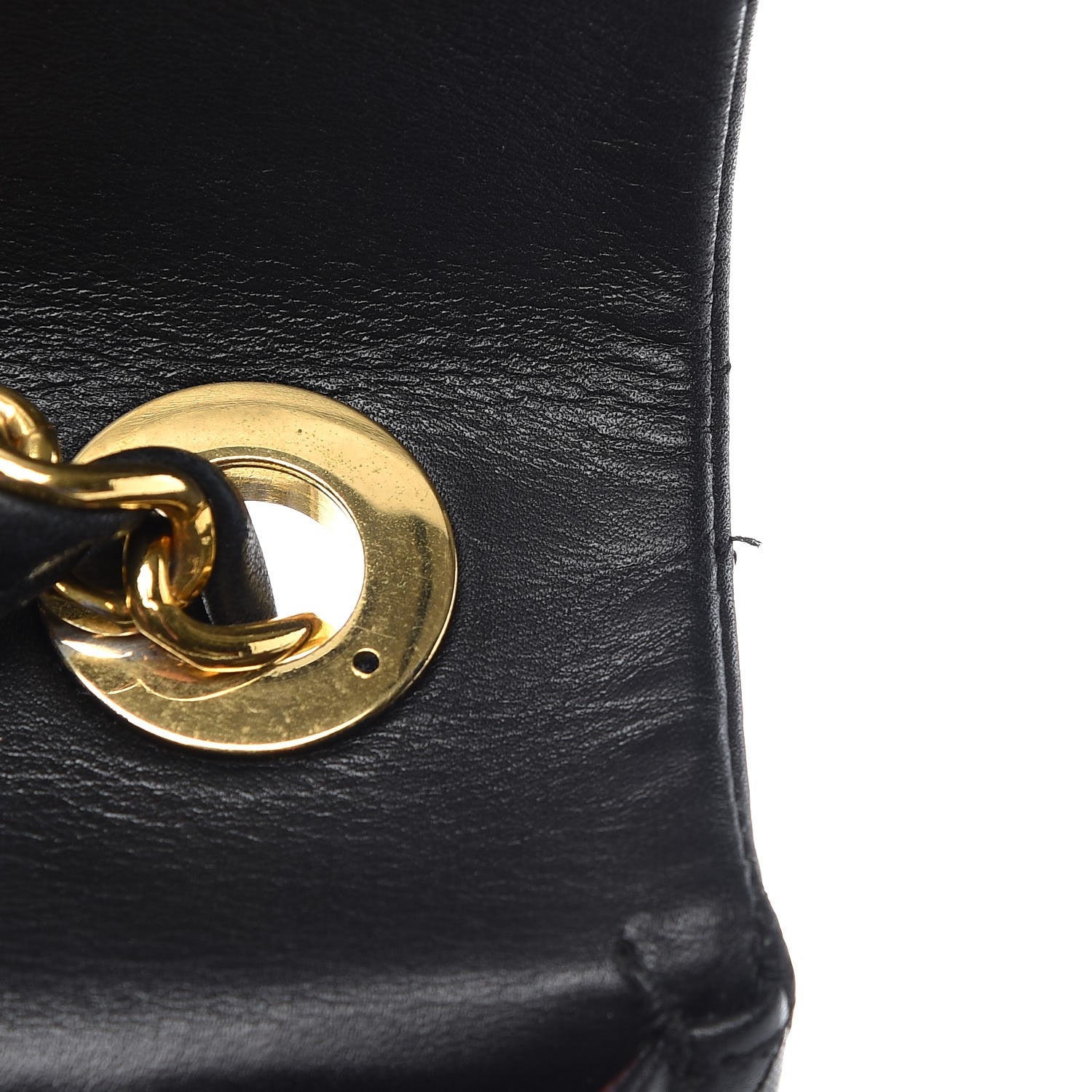 Chanel Lambskin Quilted XL Jumbo Single Flap Black 11 of 14