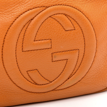 Gucci Pebbled Calfskin Small Soho Disco Bag Curcuma 11 of 11